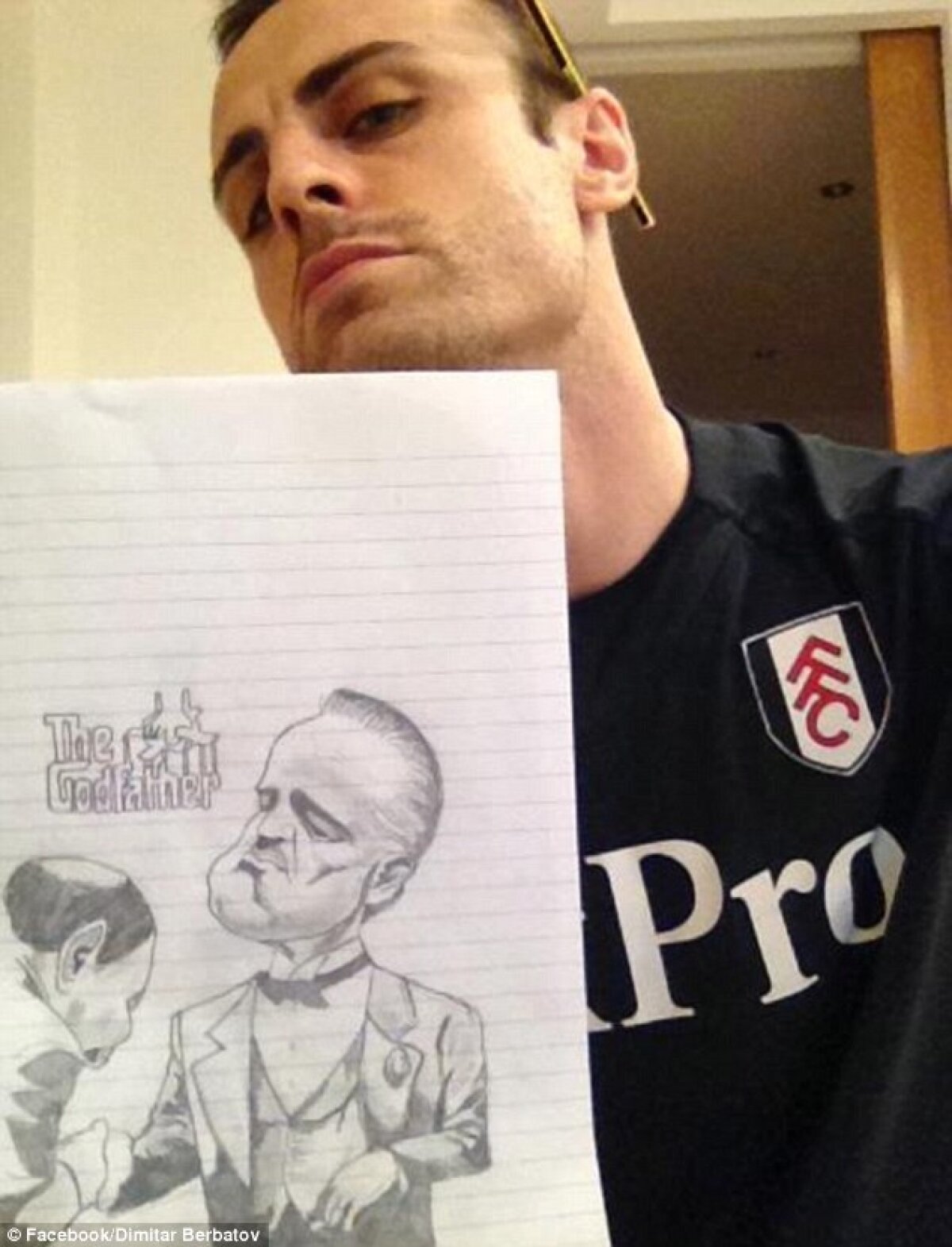 GALERIE FOTO Berbatov, artist pe teren. Dar şi în afara lui