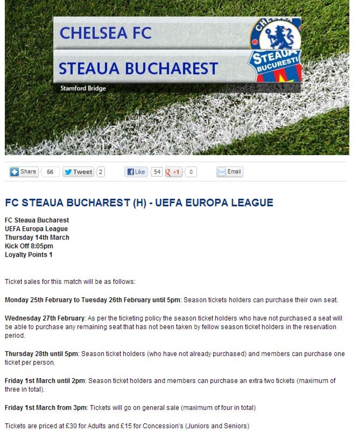 Lecţii pentru MM » Cum îşi respectă Chelsea suporterii şi cum procedează marile cluburi europene în privinţa biletelor