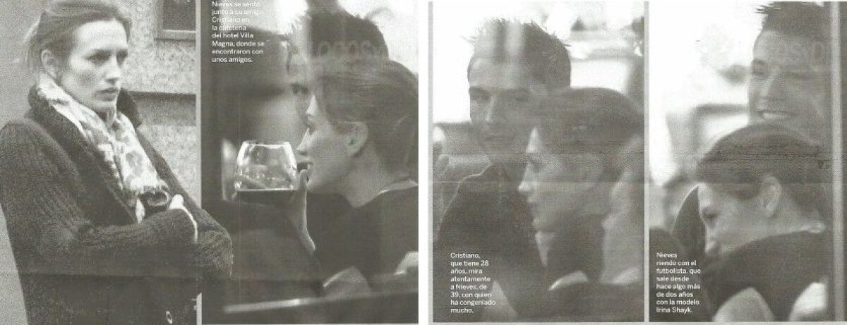 FOTO Telenovelă la Madrid » Ronaldo a fost surprins luînd masa cu o femeie măritată