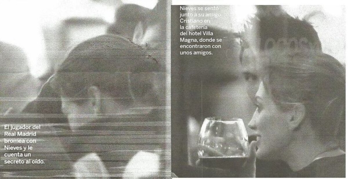 FOTO Telenovelă la Madrid » Ronaldo a fost surprins luînd masa cu o femeie măritată