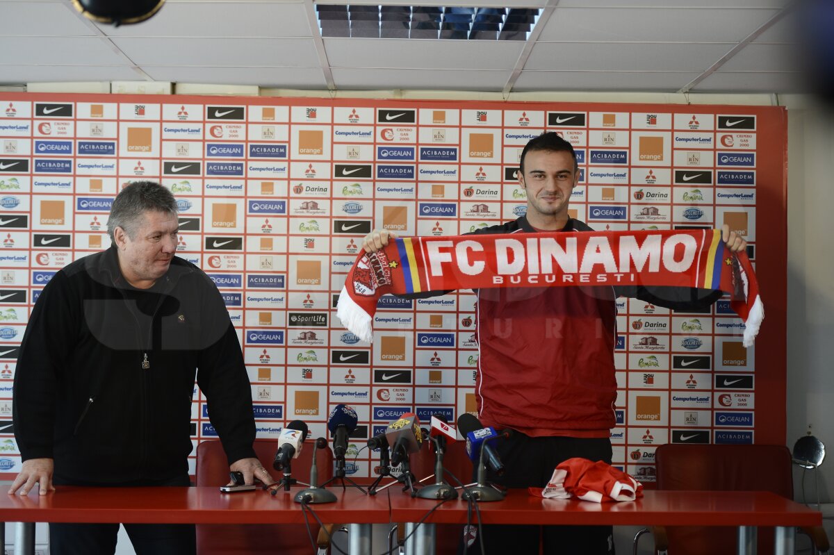GALERIE FOTO Tudose a fost prezentat oficial! "Toate transferurile de la Steaua la Dinamo au fost de succes"