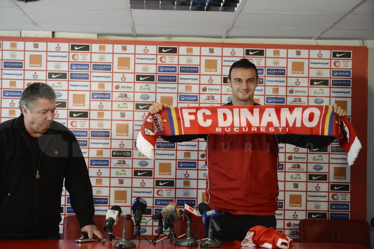 GALERIE FOTO Tudose a fost prezentat oficial! "Toate transferurile de la Steaua la Dinamo au fost de succes"