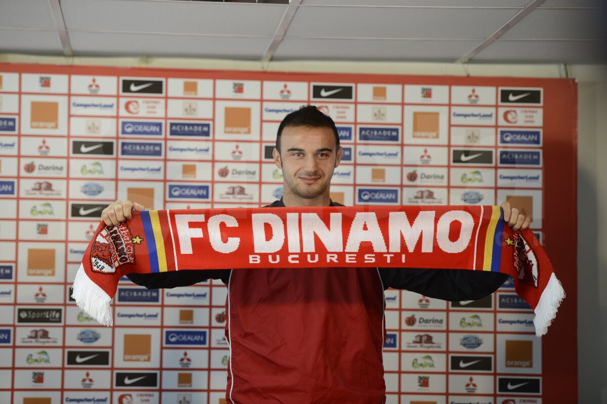 GALERIE FOTO Tudose a fost prezentat oficial! "Toate transferurile de la Steaua la Dinamo au fost de succes"