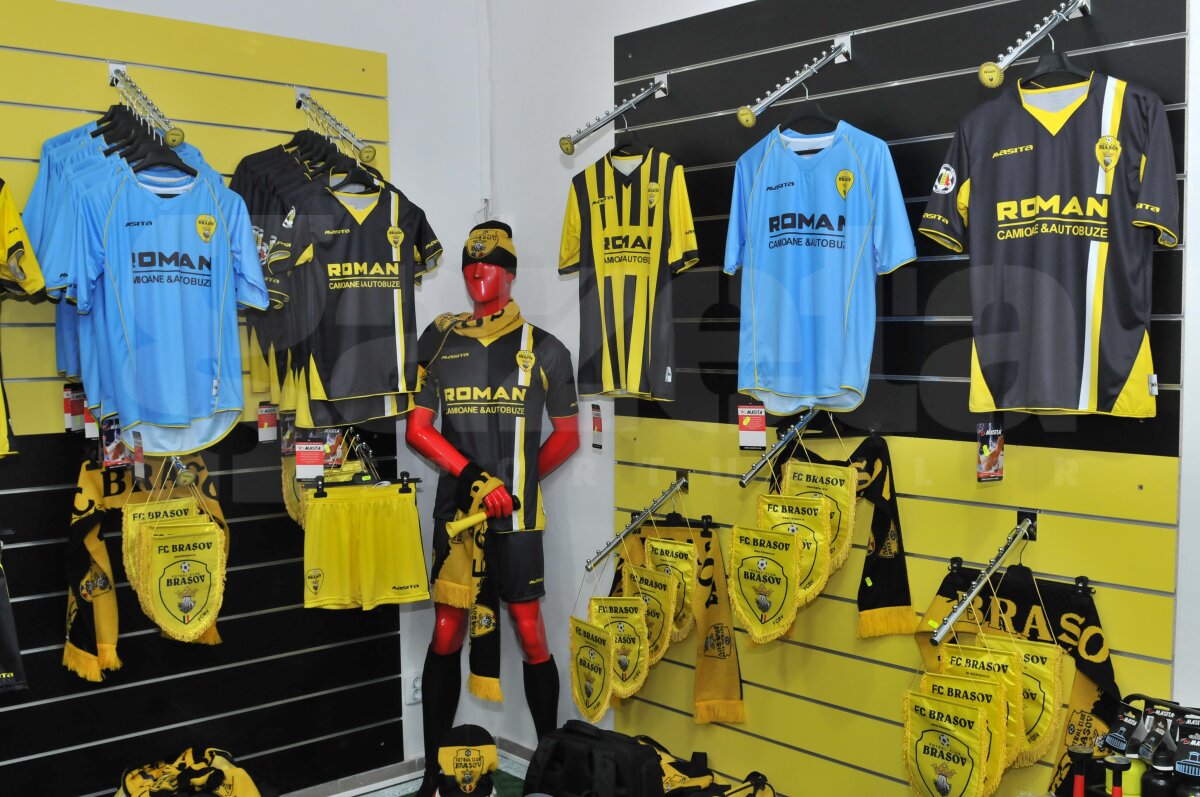 FOTO Braşovenii şi-au lansat noul magazin oficial!