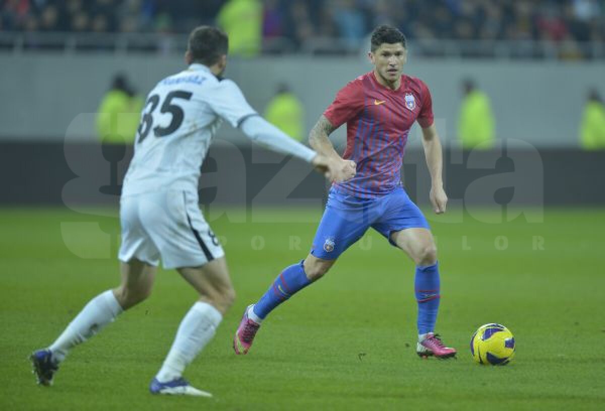 VIDEO+FOTO Reghe a rupt complexul Mediaş » Steaua a învins Gazul cu 3-0 şi e gata de Chelsea