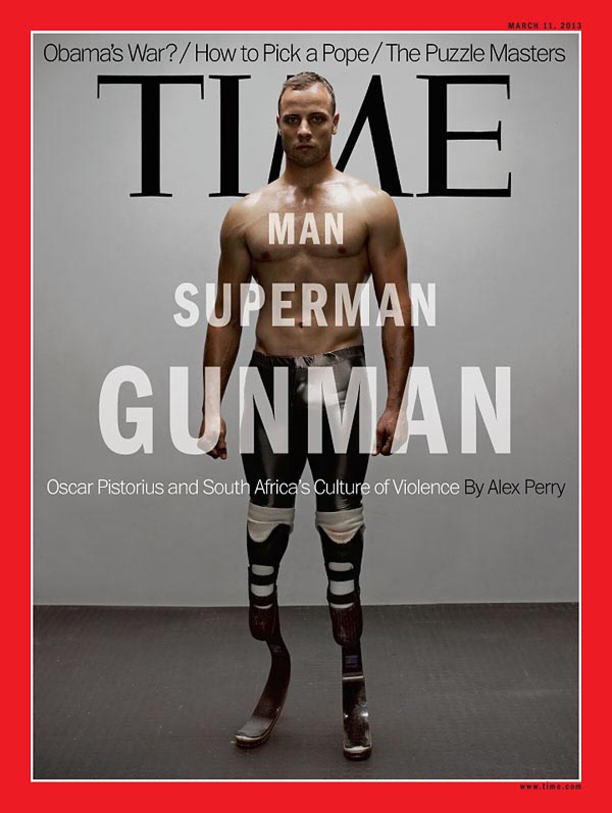 Despre Oscar Pistorius şi cultura violenţei în ţara lui: "Man. Superman. Gunman"