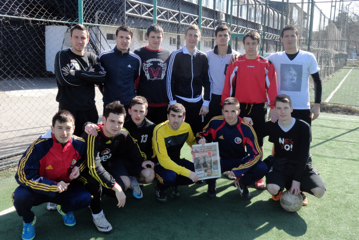 FOTO Sportul a ajuns echipa nimănui » 15 jucători se pregătesc fără antrenor şi echipament sportiv