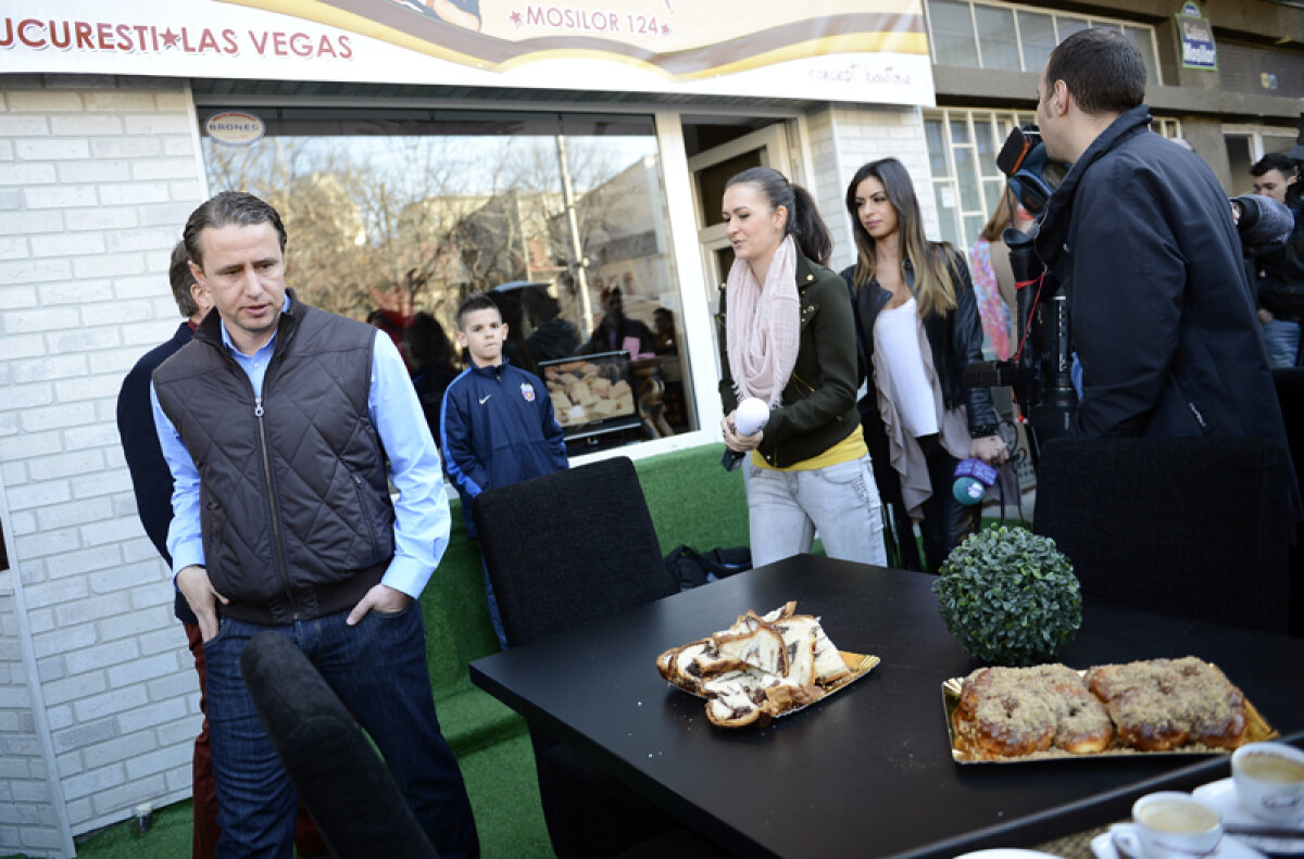 FOTO Reghe, de dulce » Reghecampf şi Anamaria Prodan şi-au inaugurat propia patiserie