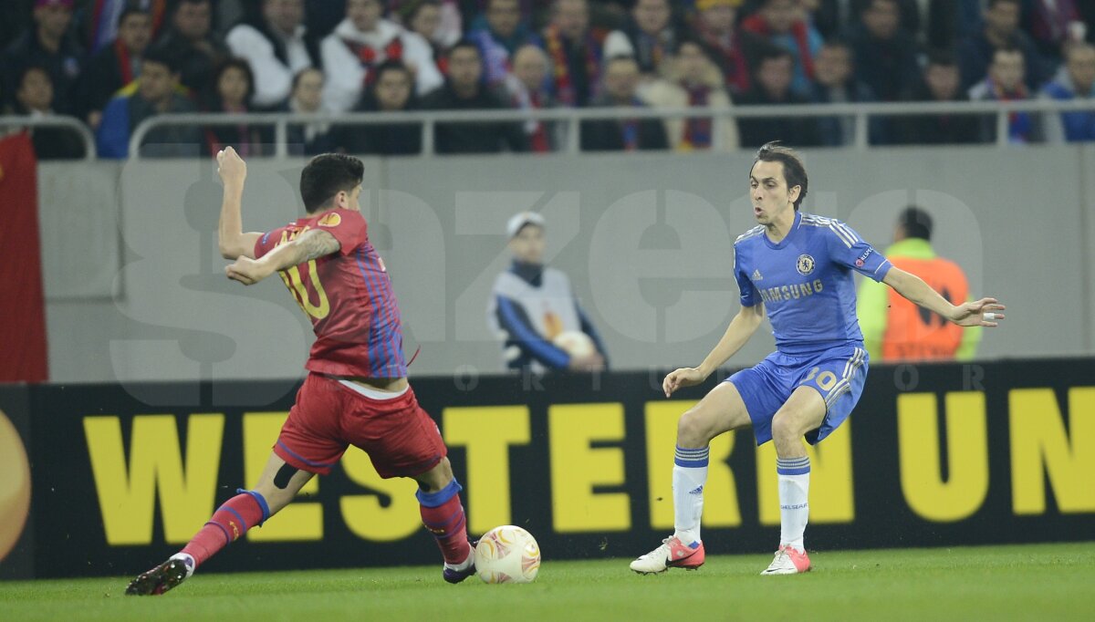 FOTO&VIDEO Mai buni decît campioana Europei! Steaua - Chelsea 1-0 şi "roş-albaştrii" sînt aproape de încă o minune