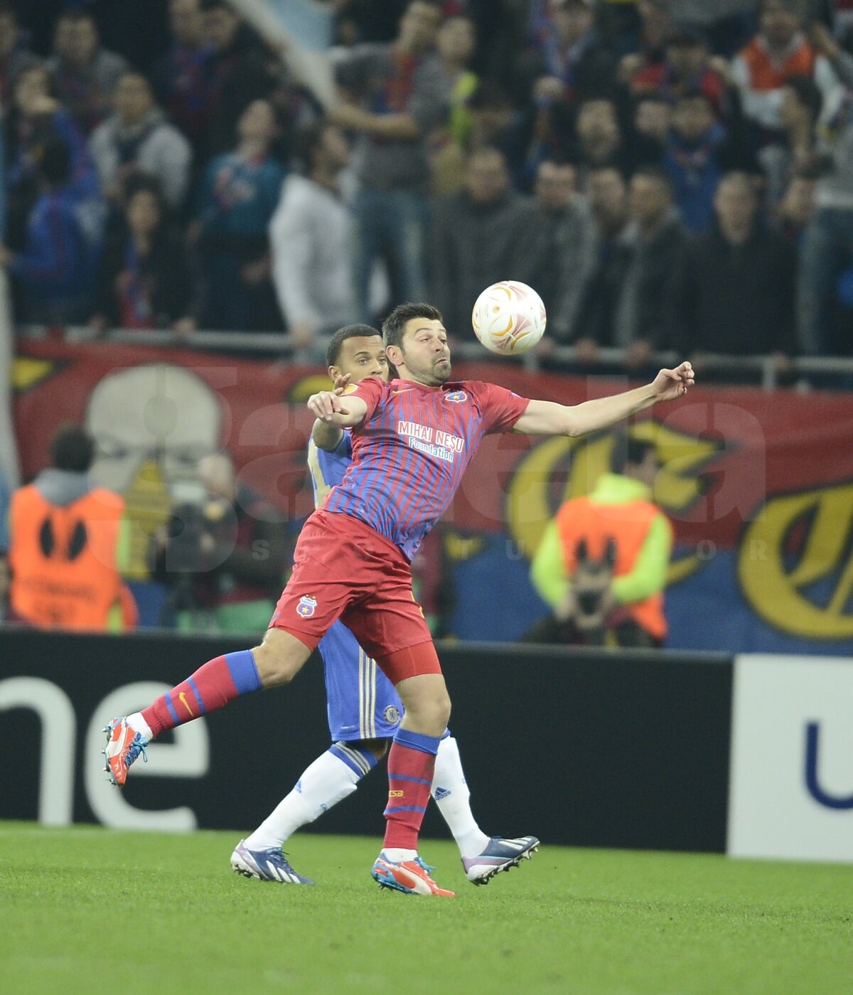 FOTO&VIDEO Mai buni decît campioana Europei! Steaua - Chelsea 1-0 şi "roş-albaştrii" sînt aproape de încă o minune