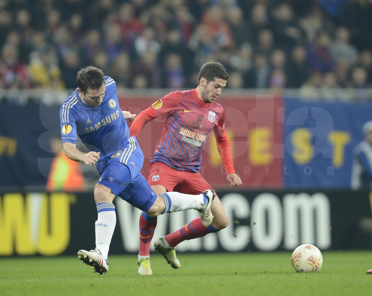 FOTO&VIDEO Mai buni decît campioana Europei! Steaua - Chelsea 1-0 şi "roş-albaştrii" sînt aproape de încă o minune