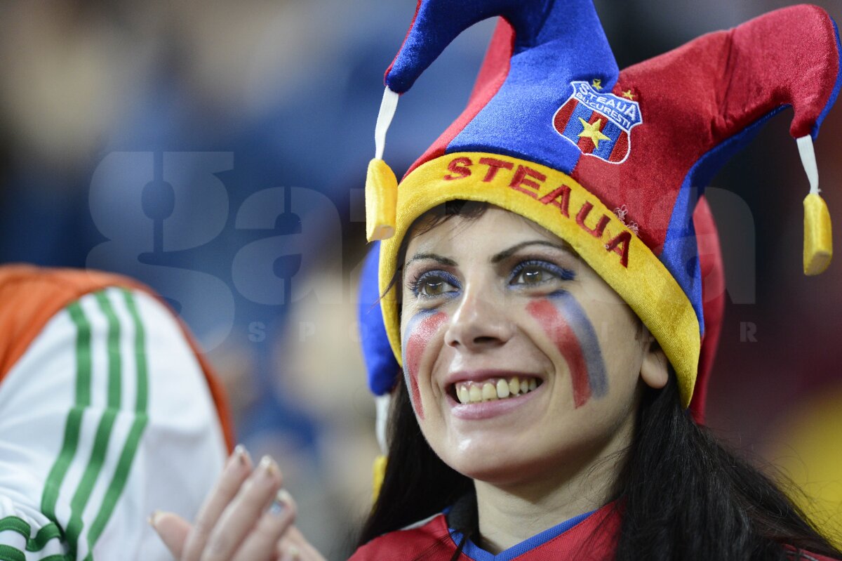 GALERIE FOTO Fetele au luat cu asalt Naţional Arena la Steaua - Chelsea
