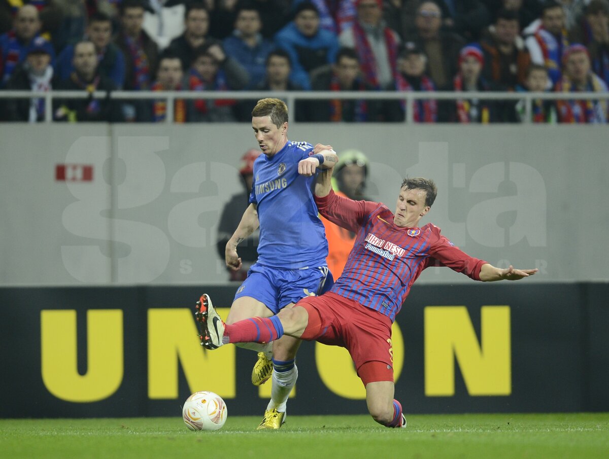FOTO&VIDEO Mai buni decît campioana Europei! Steaua - Chelsea 1-0 şi "roş-albaştrii" sînt aproape de încă o minune