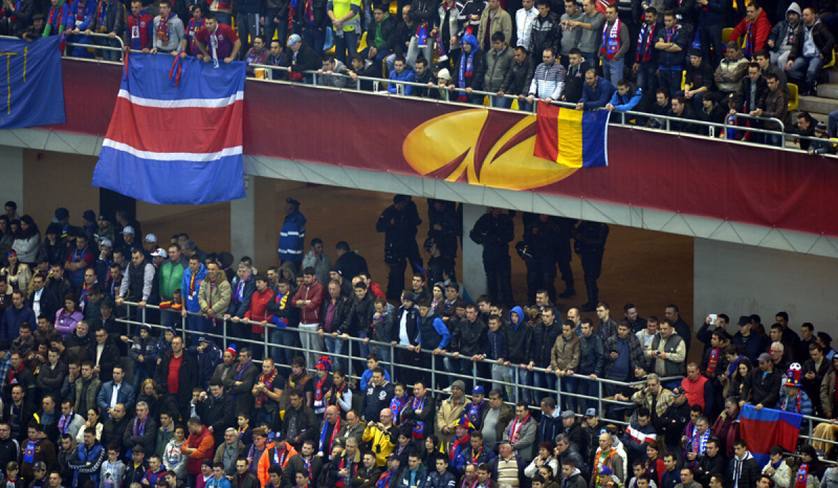 Am cucerit Europa şi-n tribune! » Steaua - Chelsea a fost urmărit de cei mai mulţi suporteri dintre meciurile din optimile Europa League