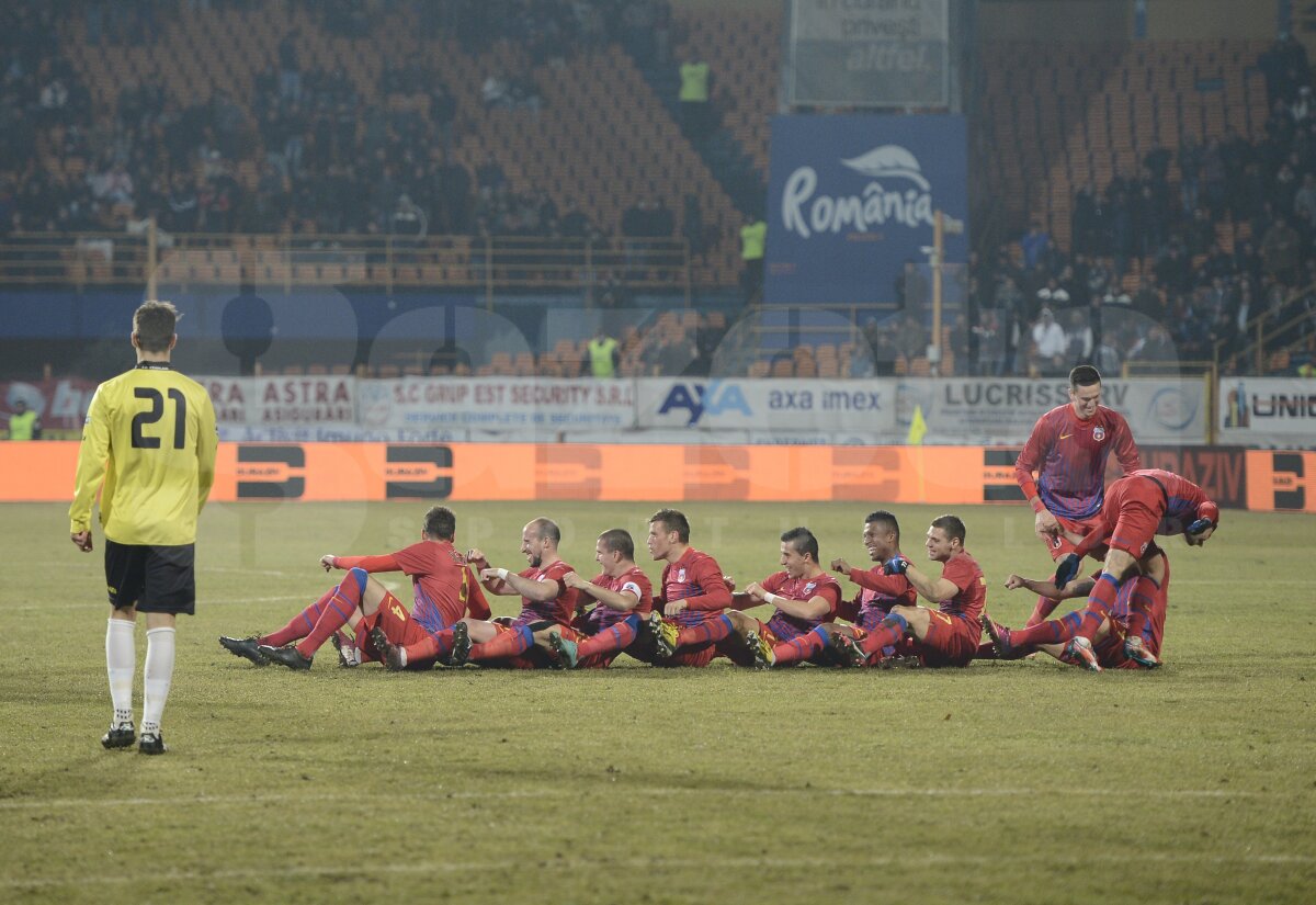 FOTO&VIDEO Trenuleţul roş-albastru pleacă triumfător spre Londra » Ceahlăul - Steaua 3-4