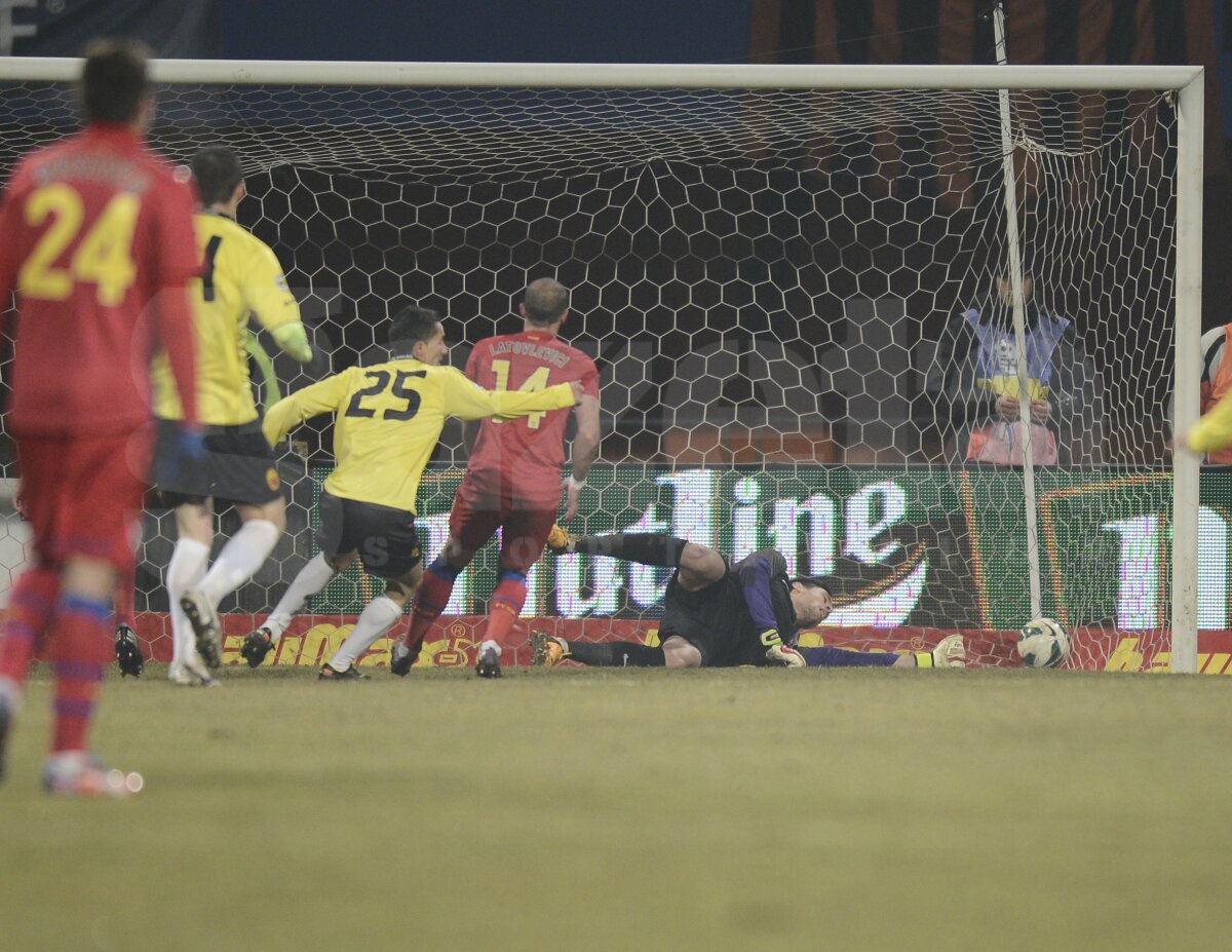 FOTO&VIDEO Trenuleţul roş-albastru pleacă triumfător spre Londra » Ceahlăul - Steaua 3-4