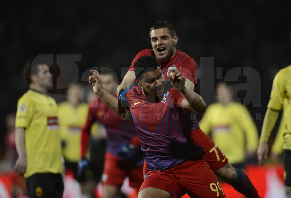 FOTO&VIDEO Trenuleţul roş-albastru pleacă triumfător spre Londra » Ceahlăul - Steaua 3-4