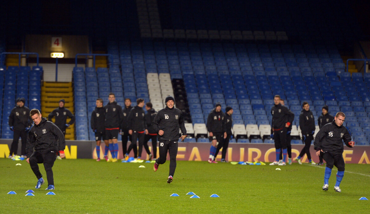 Meciul anului pentru fotbalul românesc: Chelsea - Steaua, 22:05 » Ce prim "11" a ales Reghe pentru a se califica la Londra