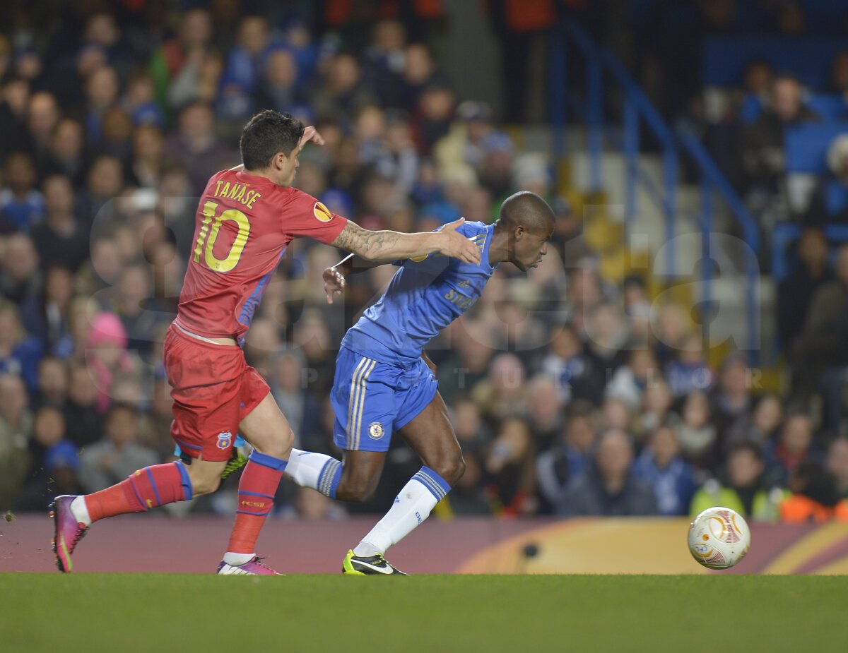 VIDEO şi FOTO » Chelsea - Steaua 3-1. Out din Europa, dar cu capul sus!