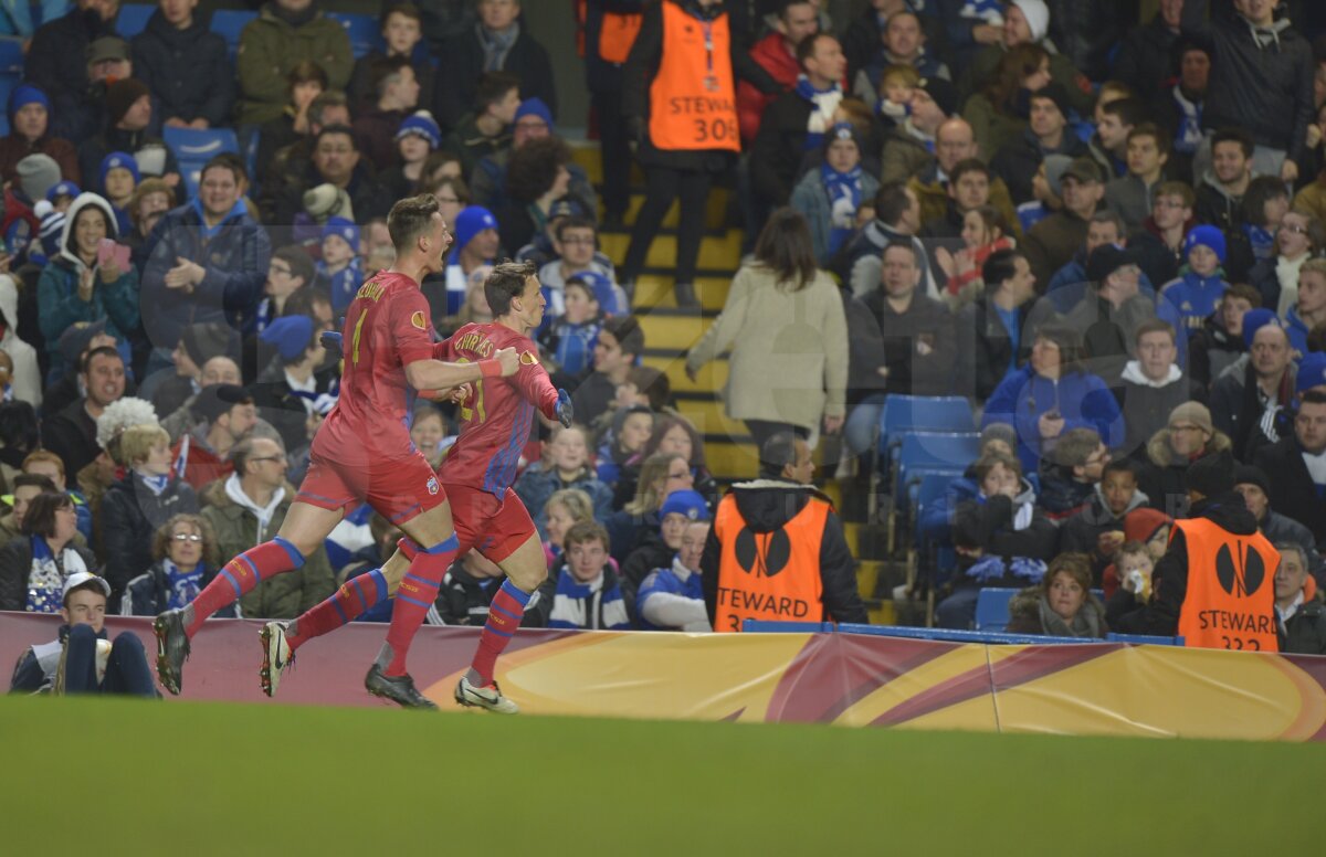 VIDEO şi FOTO » Chelsea - Steaua 3-1. Out din Europa, dar cu capul sus!