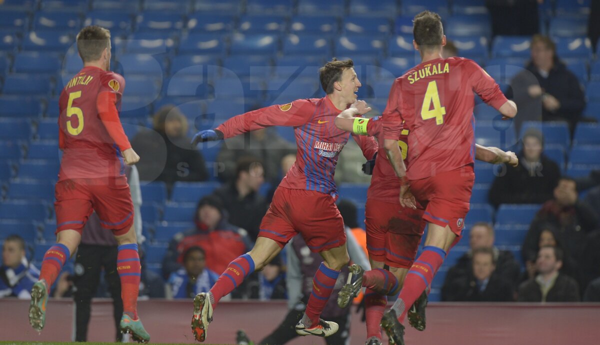 VIDEO şi FOTO » Chelsea - Steaua 3-1. Out din Europa, dar cu capul sus!