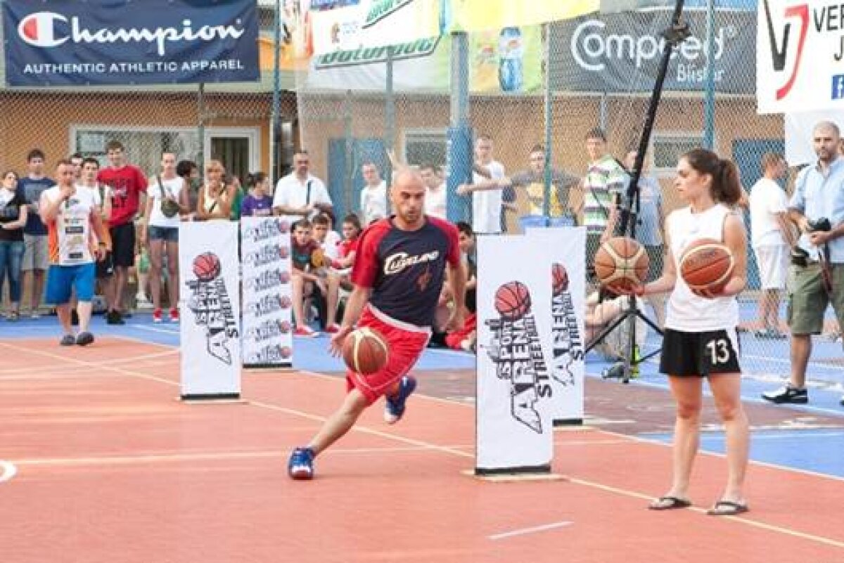 Nebunia 3 la 3 începe şi-n ţară » Sport Arena Streetball, zona pentru fani la All Star Game