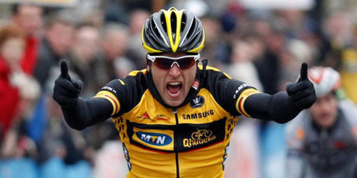 Gerald Ciolek cel Mare » Germanul a învins natura şi a cîştigat Milano-Sanremo