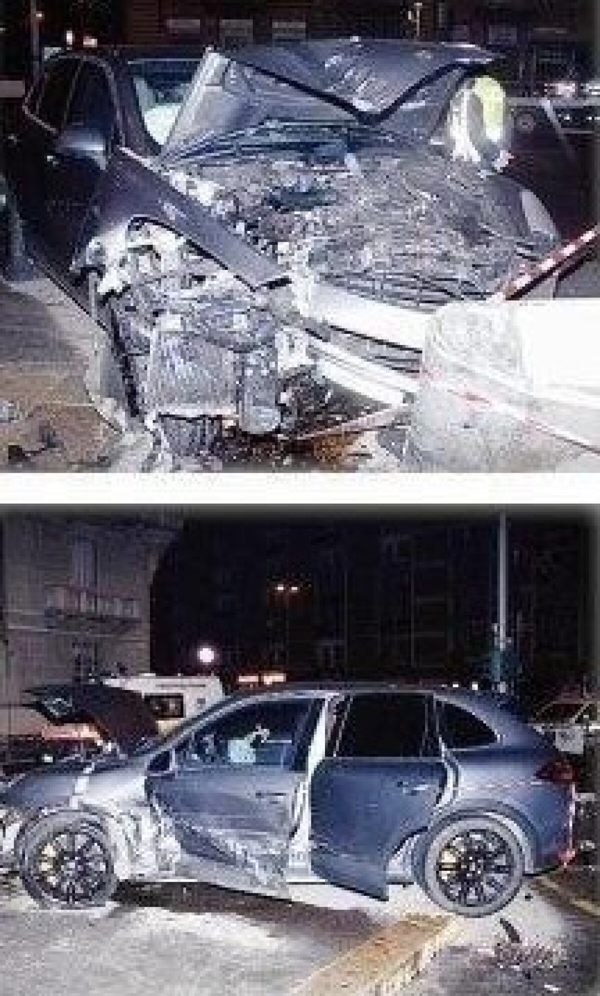 FOTO Imagini horror de la accidentul lui Caceres! Are 30 de puncte de sutură la cap