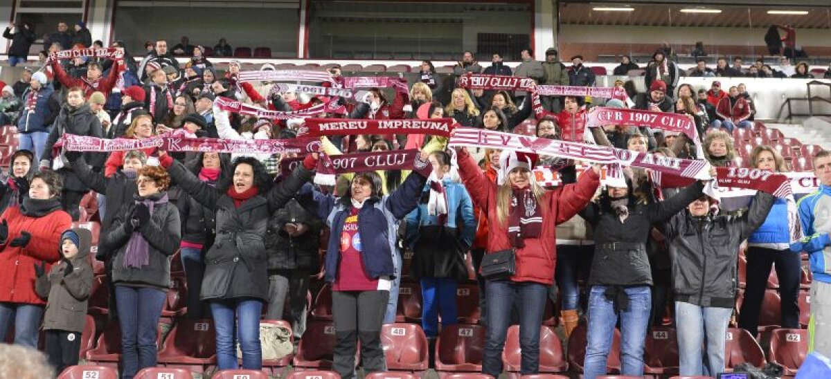 (P) Surpriză vişinie » 100 de mame în tribunele stadionului din Cluj la CFR - Rapid. Pentru că avem motive să credem!