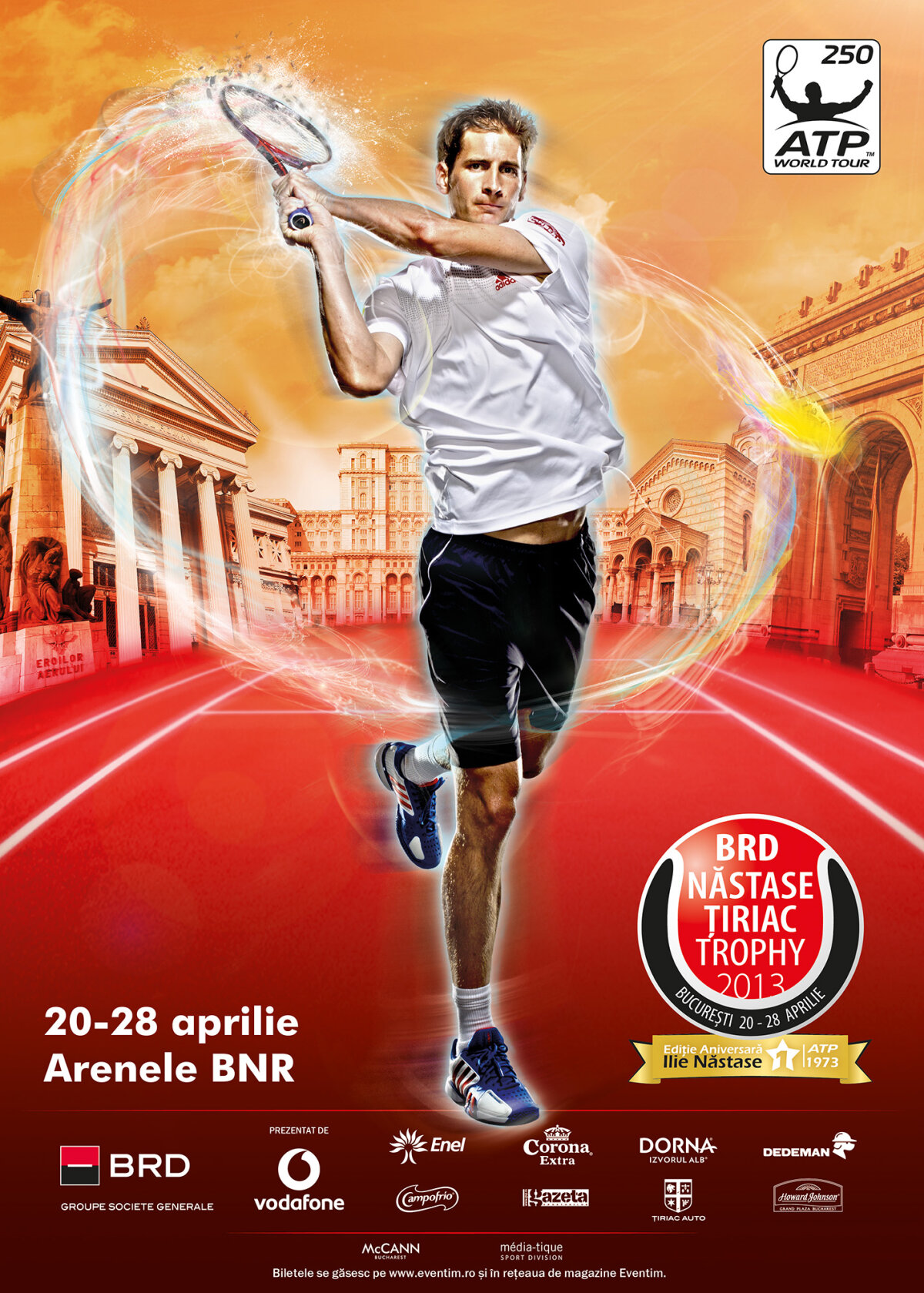 Legendarul Ilie Năstase, celebrat în cadrul Năstase Ţiriac Trophy » Ediţie aniversară 20-28 aprilie 2013