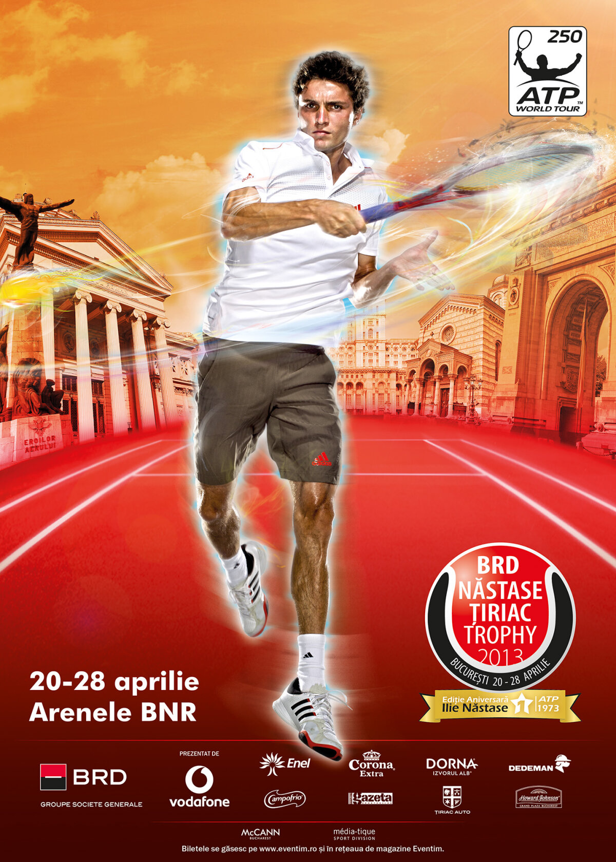 Legendarul Ilie Năstase, celebrat în cadrul Năstase Ţiriac Trophy » Ediţie aniversară 20-28 aprilie 2013