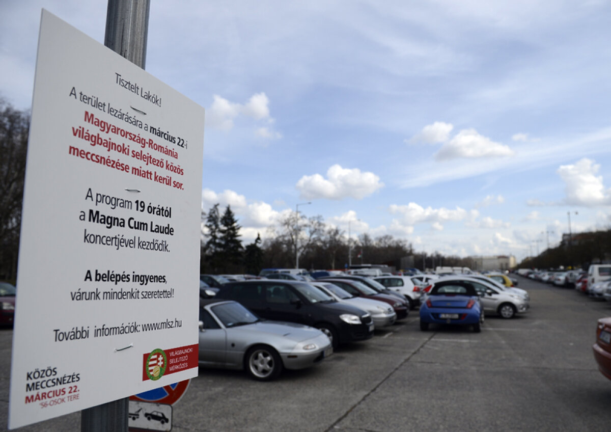 Infernul civilizat » Maghiarii pregătesc un spectacol cu 20.000 de suporteri în piaţa Hosok din Budapesta