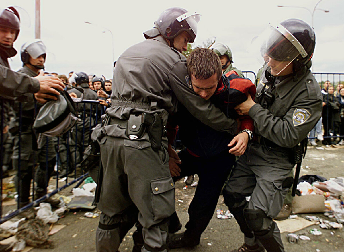 Maksimir, război şi pace » Meci cu scîntei între Croaţia şi Serbia