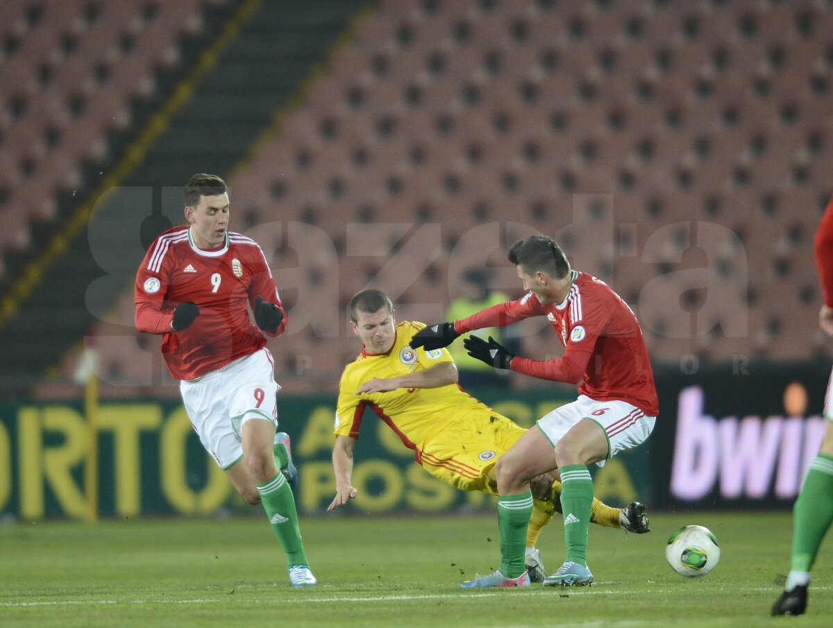 VIDEO şi FOTO Salvaţi în prelungiri » Continuăm cursa umăr la umăr cu maghiarii » Ungaria - România 2-2