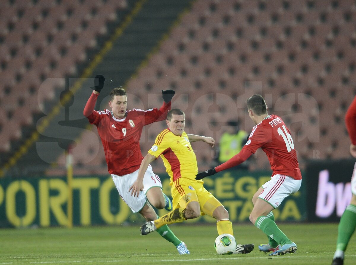 VIDEO şi FOTO Salvaţi în prelungiri » Continuăm cursa umăr la umăr cu maghiarii » Ungaria - România 2-2