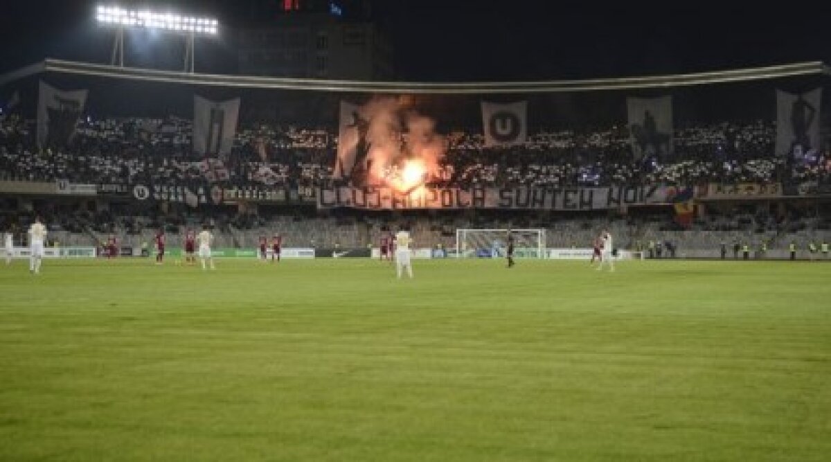 Clasamentul asistenţelor pe stadioanele din România » U Cluj, mai mulţi fani ca Rapid acasă, Steaua e lider autoritar