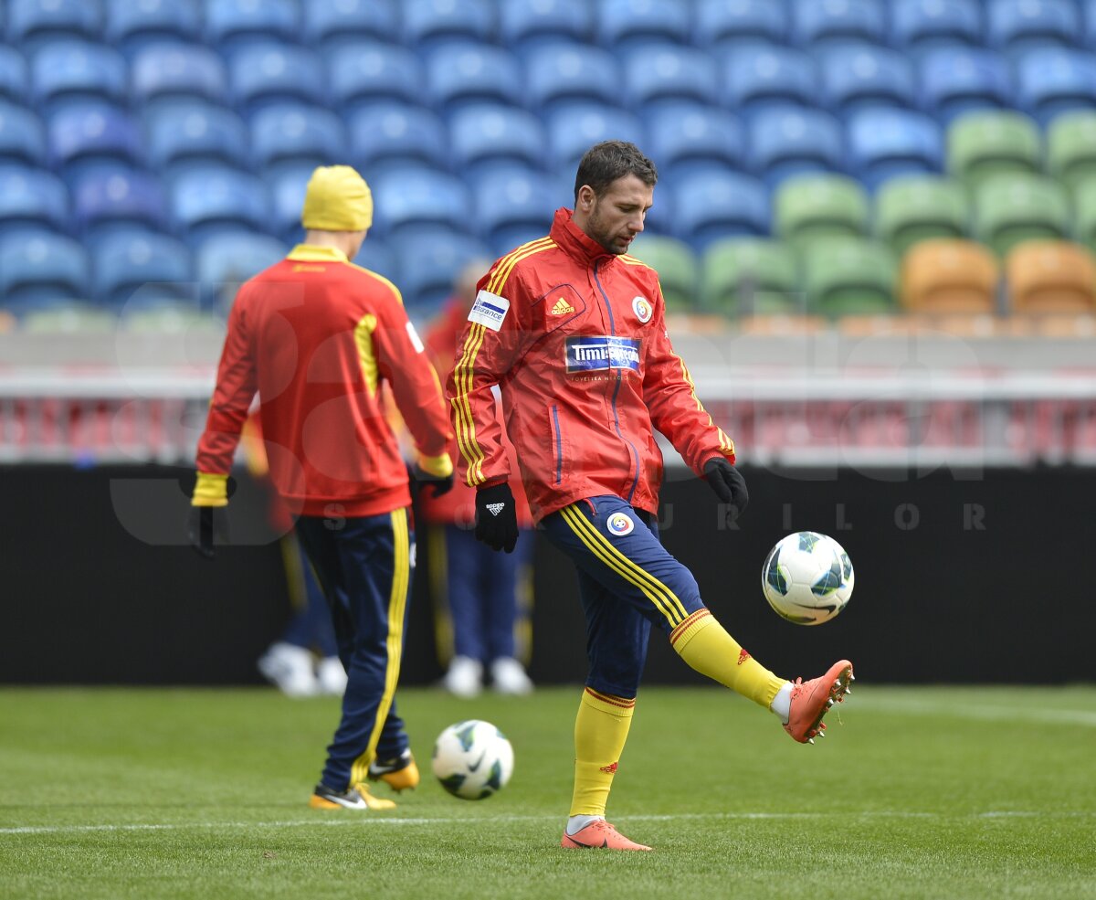 FOTO "Joacă" pe Amsterdam Arena » Tricolorii, spionaţi din tribune ;)