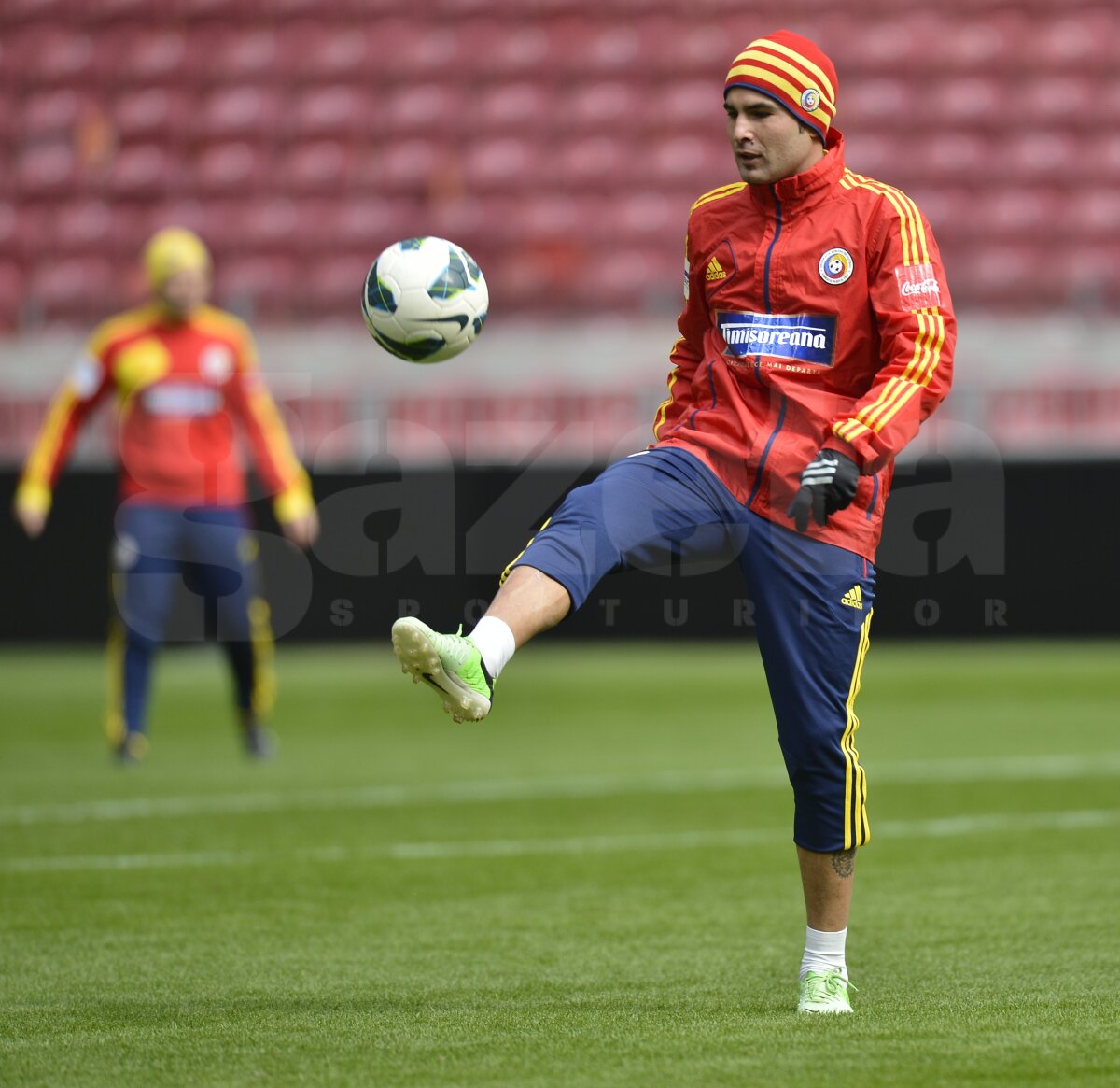 FOTO "Joacă" pe Amsterdam Arena » Tricolorii, spionaţi din tribune ;)