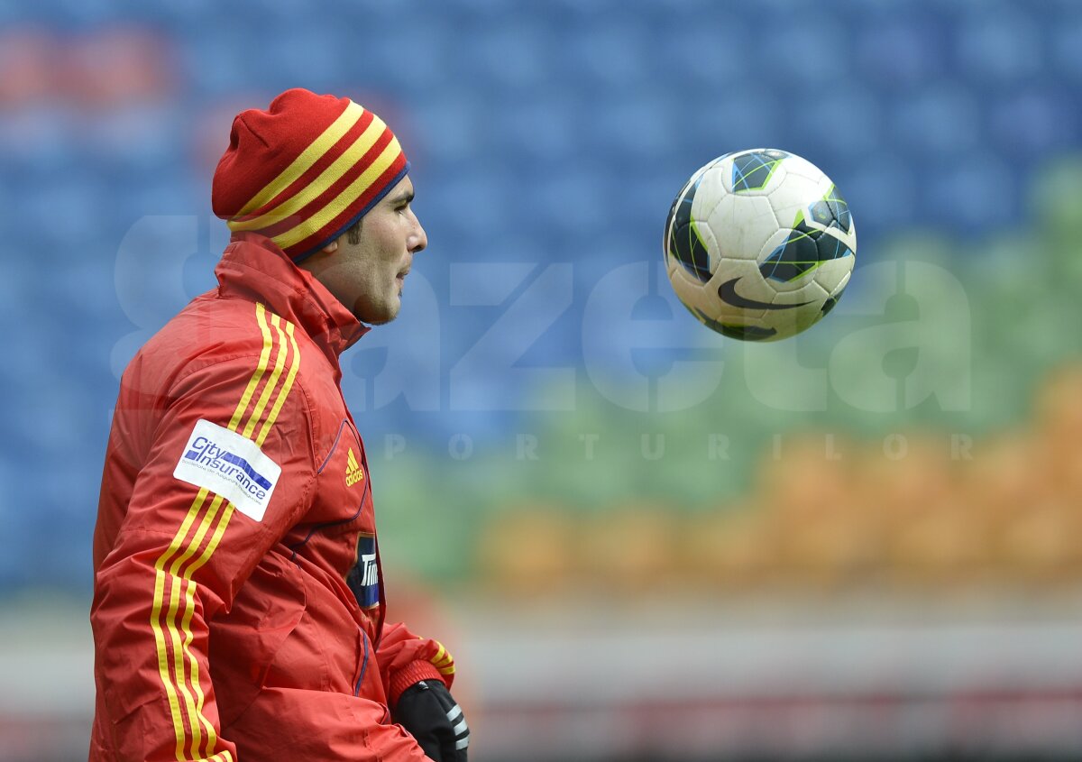 FOTO "Joacă" pe Amsterdam Arena » Tricolorii, spionaţi din tribune ;)