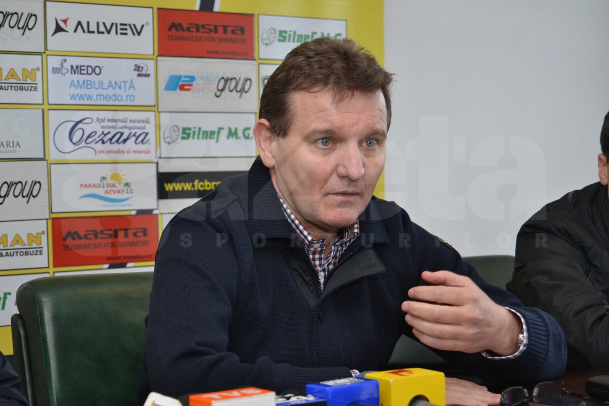 FOTO Zotta e oficial noul preşedinte executiv al FC Braşov: "I-am pus o condiţie domnului Neculaie"