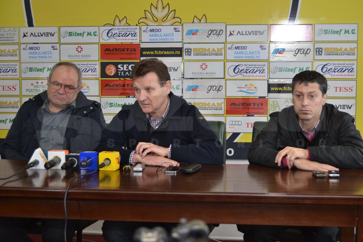 FOTO Zotta e oficial noul preşedinte executiv al FC Braşov: "I-am pus o condiţie domnului Neculaie"