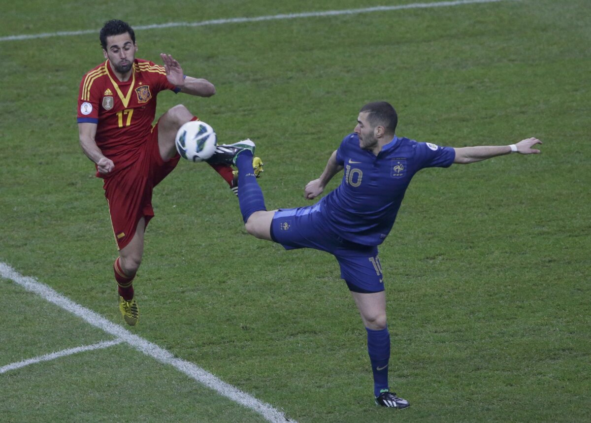 Preliminariile CM 2014 » Spania a cîştigat în Franţa şi e aproape sigură de calificare, Anglia şi Muntenegru au terminat nedecis