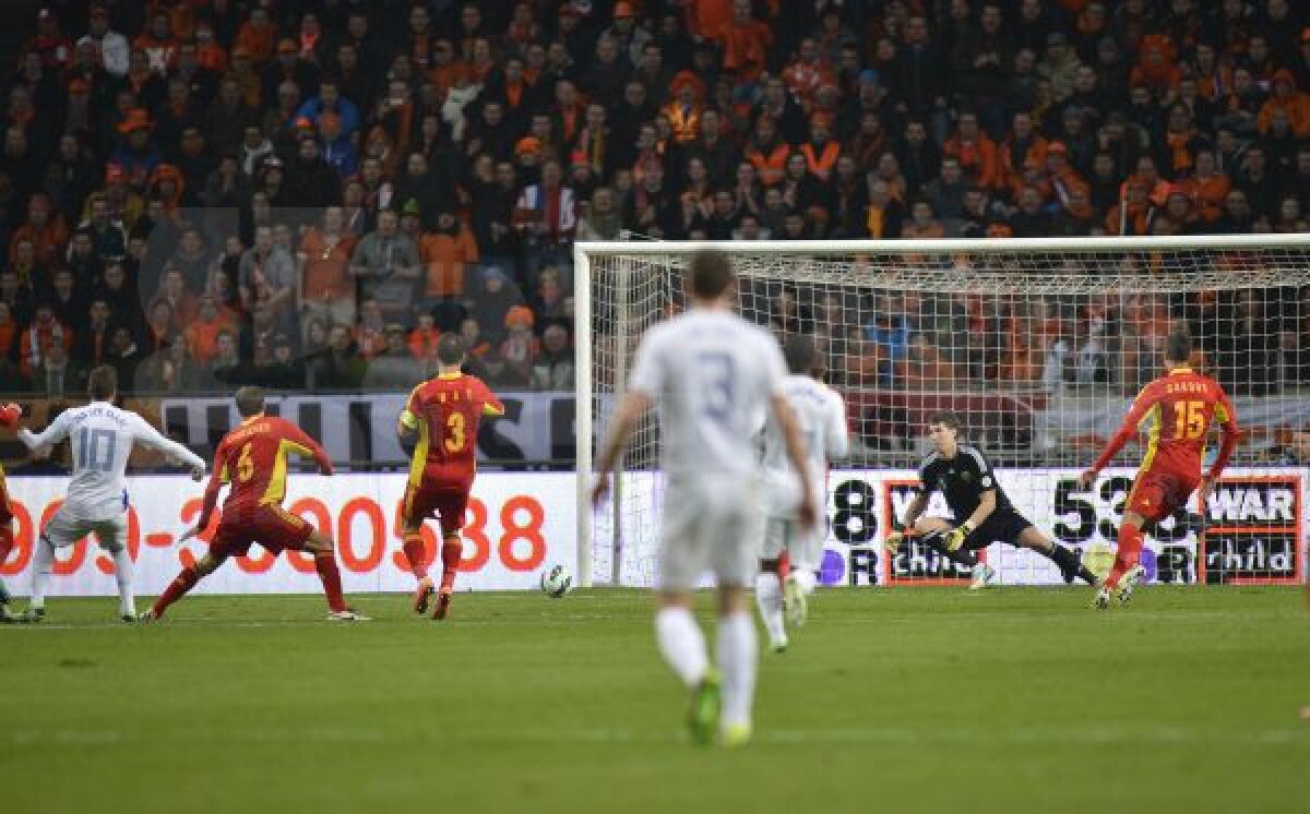VIDEO+FOTO KO în Ţara Lalelelor » Olanda dă din nou de pămînt cu naţionala României, scor 4-0