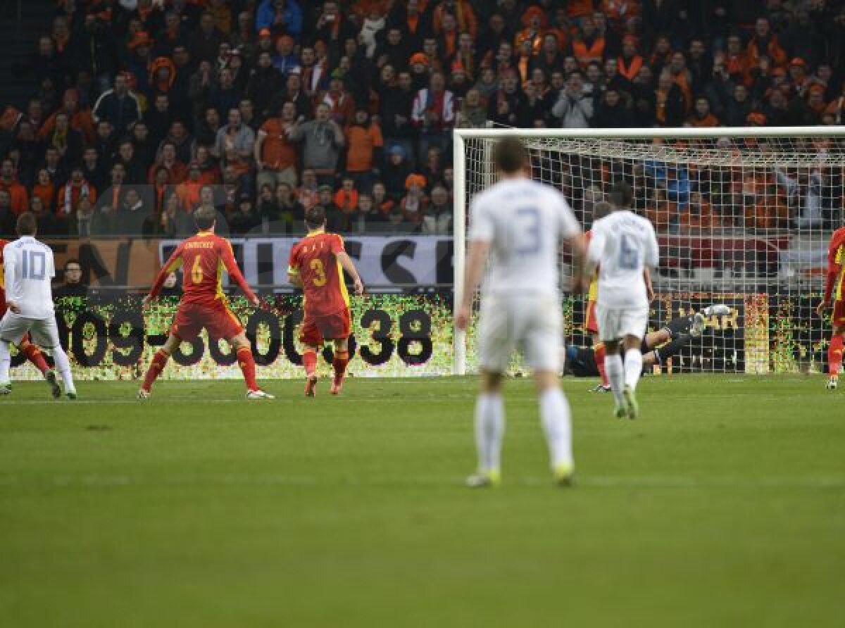 VIDEO+FOTO KO în Ţara Lalelelor » Olanda dă din nou de pămînt cu naţionala României, scor 4-0