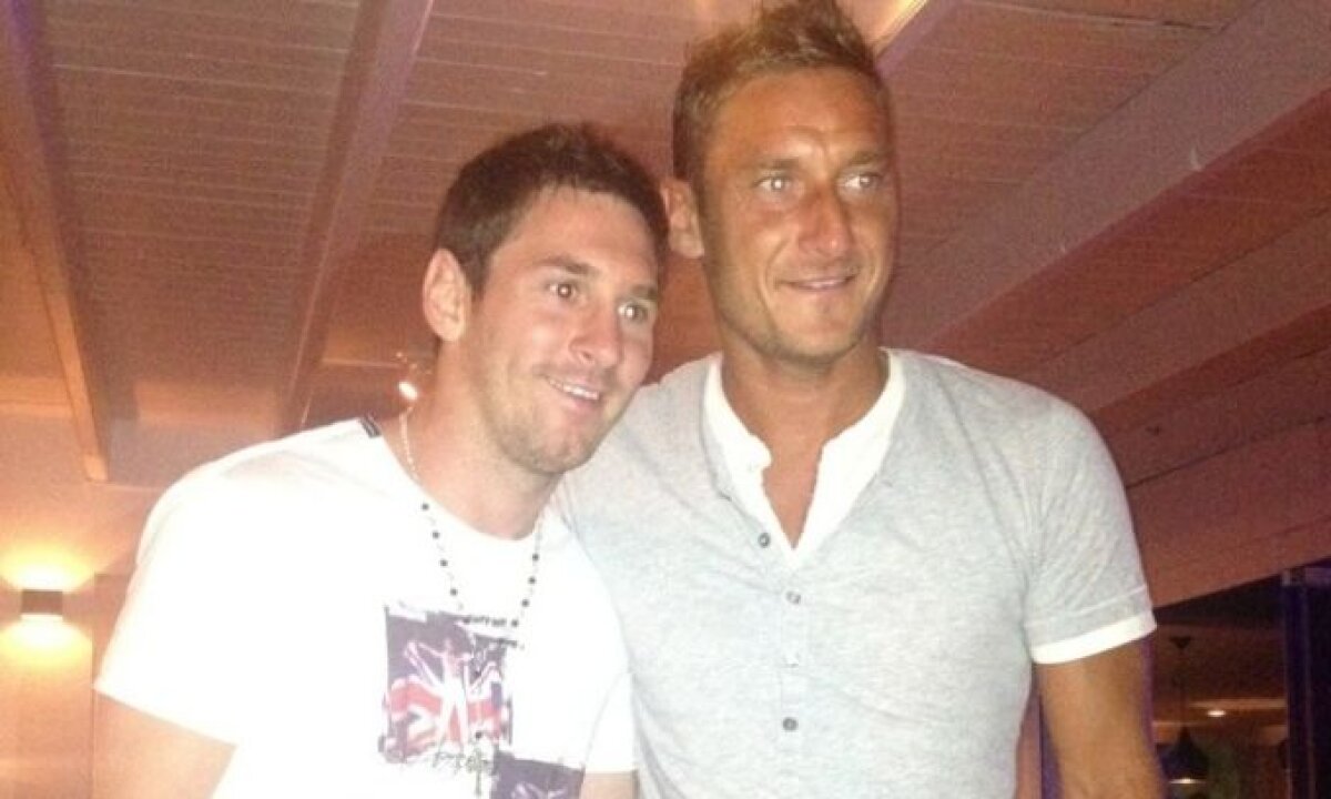 FOTO&VIDEO 20 de ani de iubire pentru AS Roma » Francesco Totti visează la două recorduri şi crede că: "Doar Messi e mai bun decît mine"