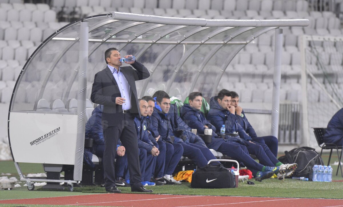 FOTO şi VIDEO U Cluj - Concordia 1-0 » Ganea face minuni pe banca ardelenilor