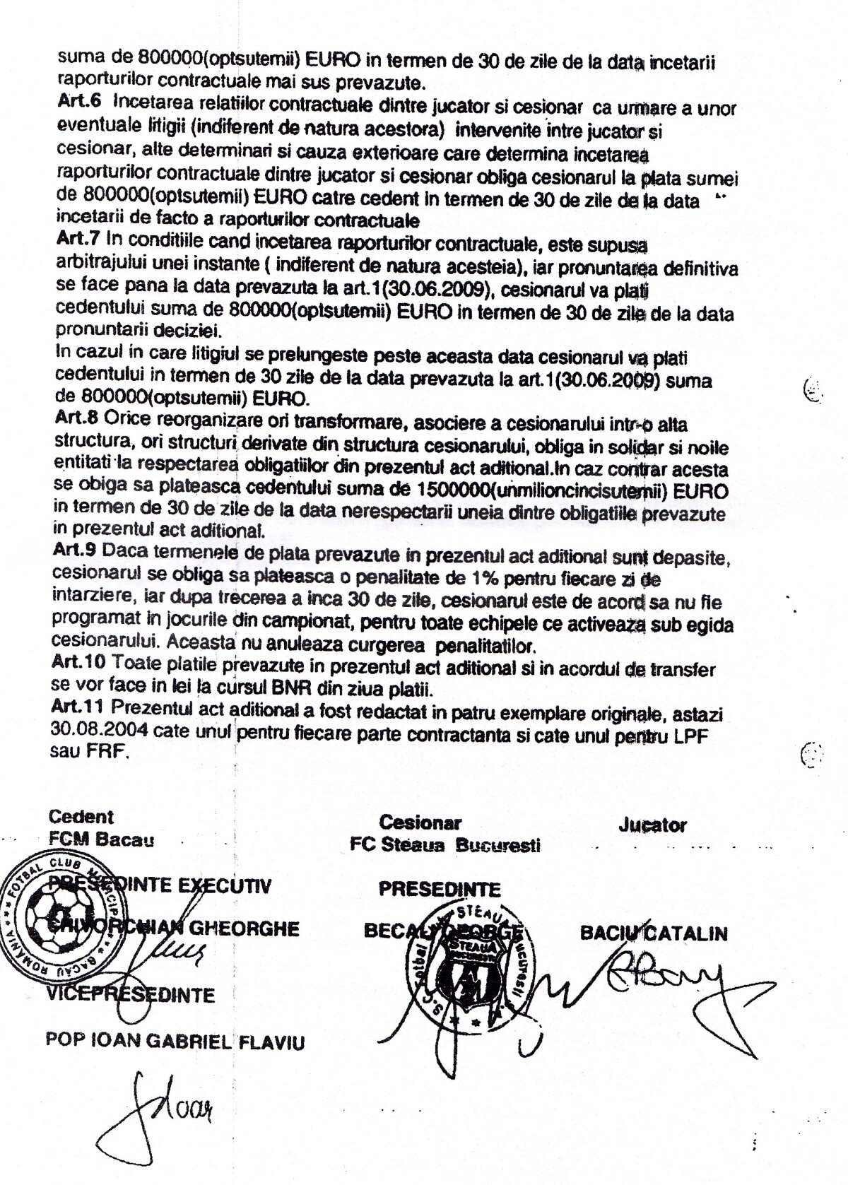 Eroarea care l-a costat un milion pe Becali » GSP.ro a intrat în posesia actelor care dau dreptate Bacăului în litigiul cu Steaua