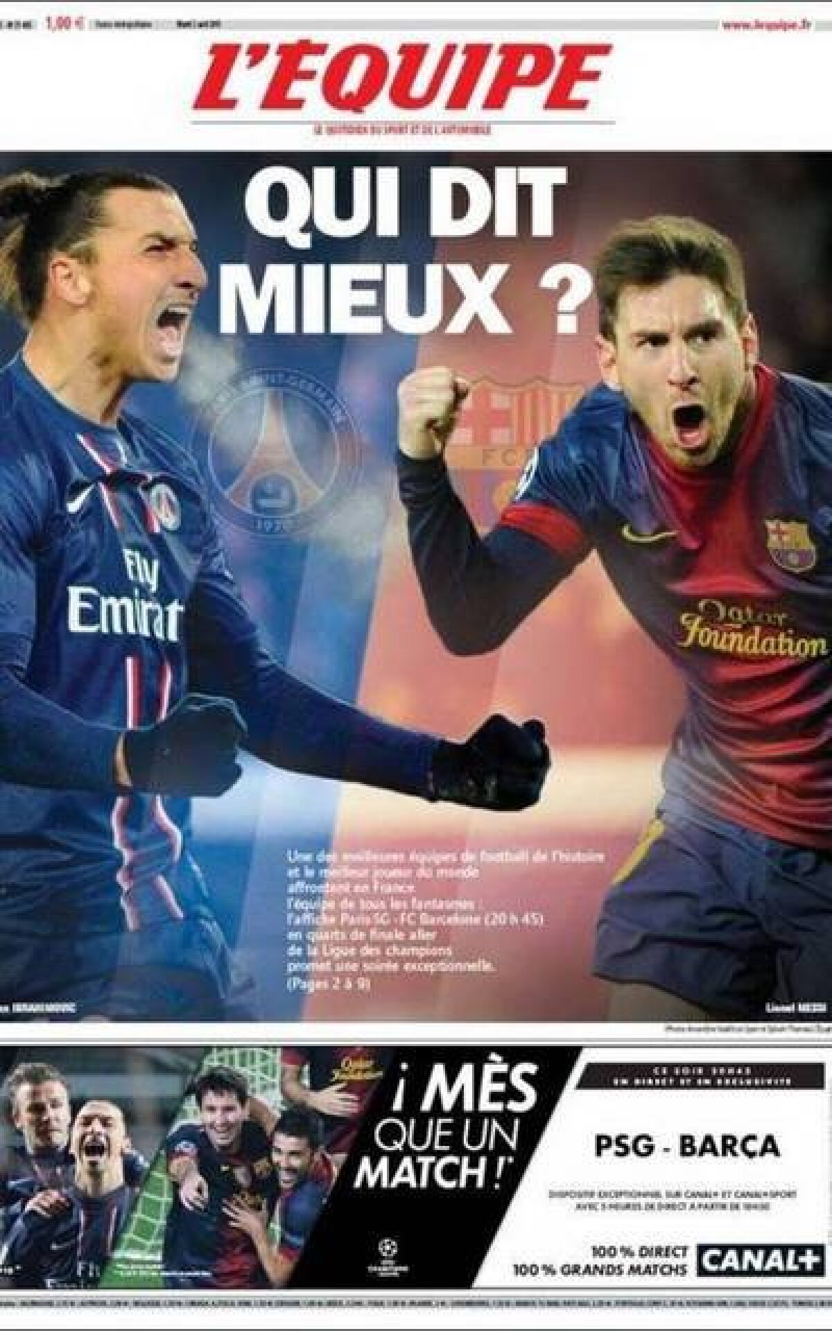 VIDEO & FOTO Messi sau Ibrahimovici? » Cum şi-a motivat Vilanova elevii şi istoria duelurilor PSG - Barcelona