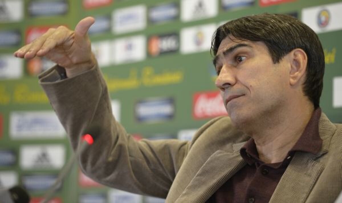 Chestionarul lui Piţi » Selecţionerul a răspuns ieri detaliat întrebărilor publicate de Gazeta Sporturilor