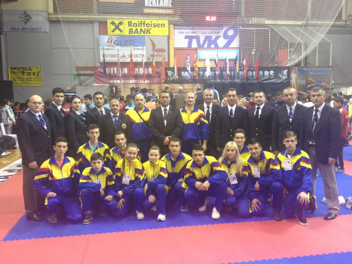 Participare de succes a echipei României la Campionatul Balcanic de Karate
